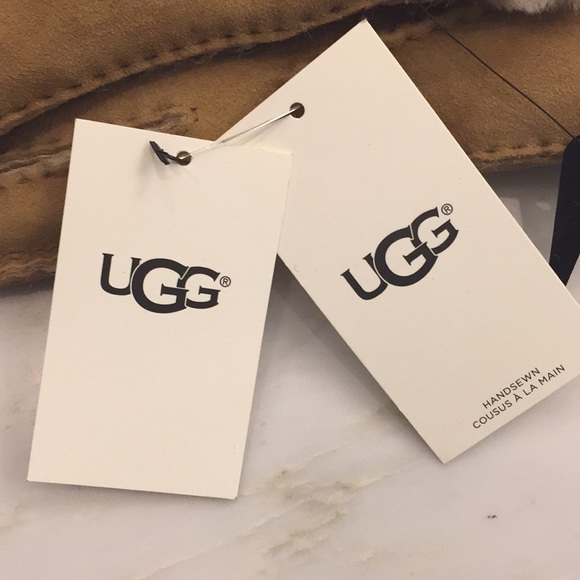 Ugg Classic Tasman Shearling Glove Chestnut - Picture 5 of 5